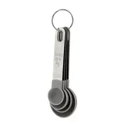 KIT COM 8 XÍCARAS/COLHERES MEDIDORAS MEASURE - KONKRET/INOX - Foto 1
