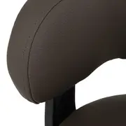 CADEIRA HOME OFFICE BICORNE - PRETO/RHINOCERONTE - Foto 10