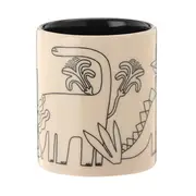 CANECA 300 ML BENTOSSAURO - OFF WHITE/PRETO - Foto 7