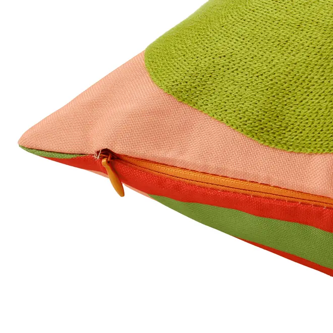 CAPA PARA ALMOFADA 45 CM X 45 CM MISTURINHA - MELÃO/MULTICOR - Foto 4
