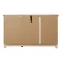 CÔMODA 3 GAVETAS/1 PORTA 1,36 M X 45 CM DULCE - BRANCO/NATURAL WASHED - Foto 7