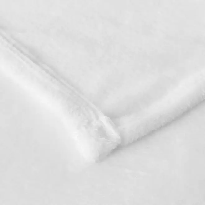 MANTA 1,80 M X 2,20 M MELLOW HUG - BRANCO - Foto 5