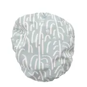 TOUCA PARA BANHO COM VENTOSA TÃO LONGE TÃO PERTO - SÁLVIA/OFF WHITE - Foto 2