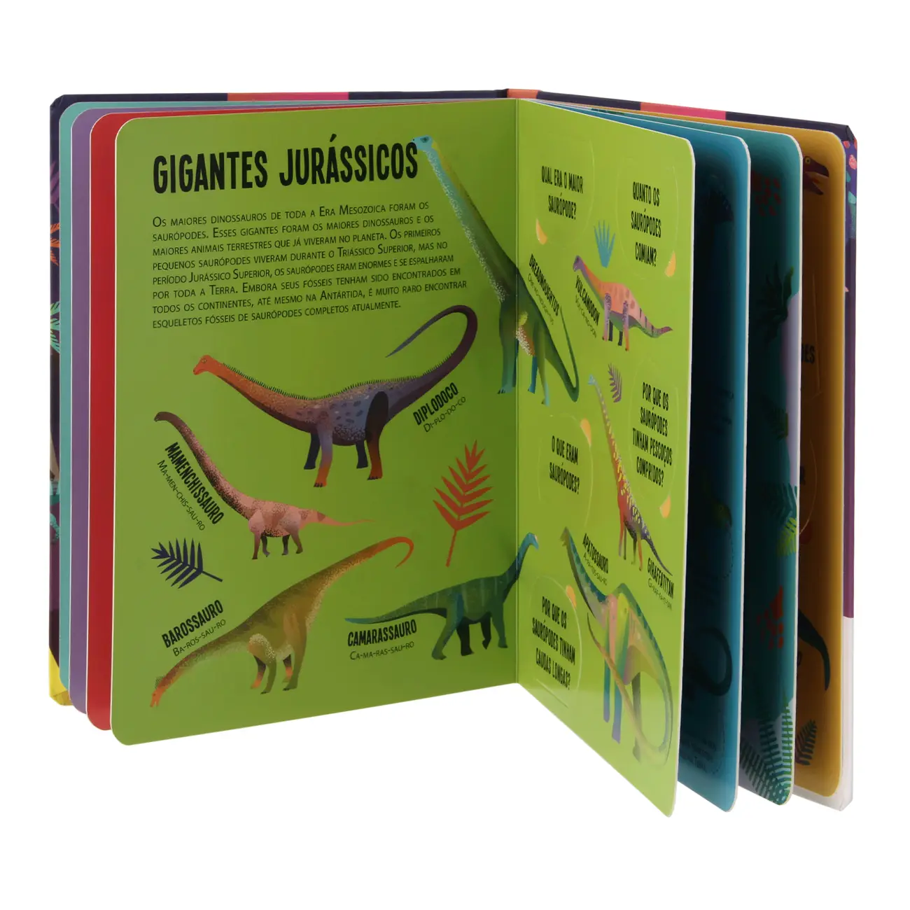 LIVRO LANTERNA - PROCURE E ENCONTRE! DINOSSAUROS - MULTICOR - Foto 5