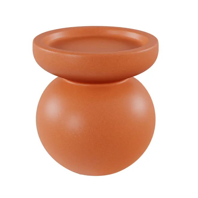 SUPORTE VELA BOTIJA - TERRACOTA - Foto 6