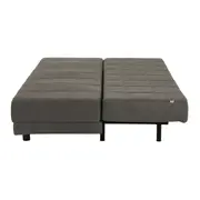 SOFÁ-CAMA 3 LUGARES CLAP - CINZA/PRETO - Foto 9