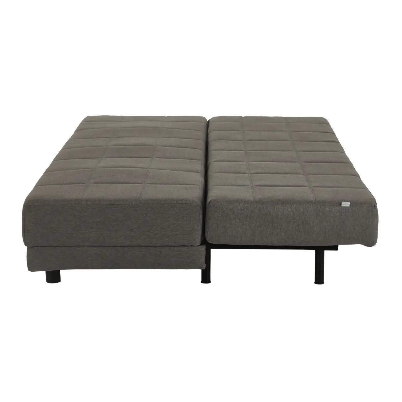 SOFÁ-CAMA 3 LUGARES CLAP - CINZA/PRETO - Foto 9