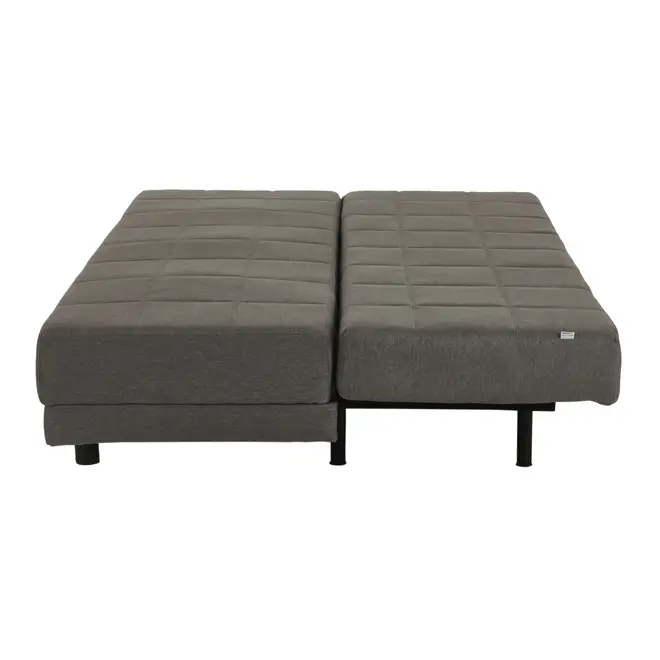 SOFÁ-CAMA 3 LUGARES CLAP - CINZA/PRETO - Foto 9