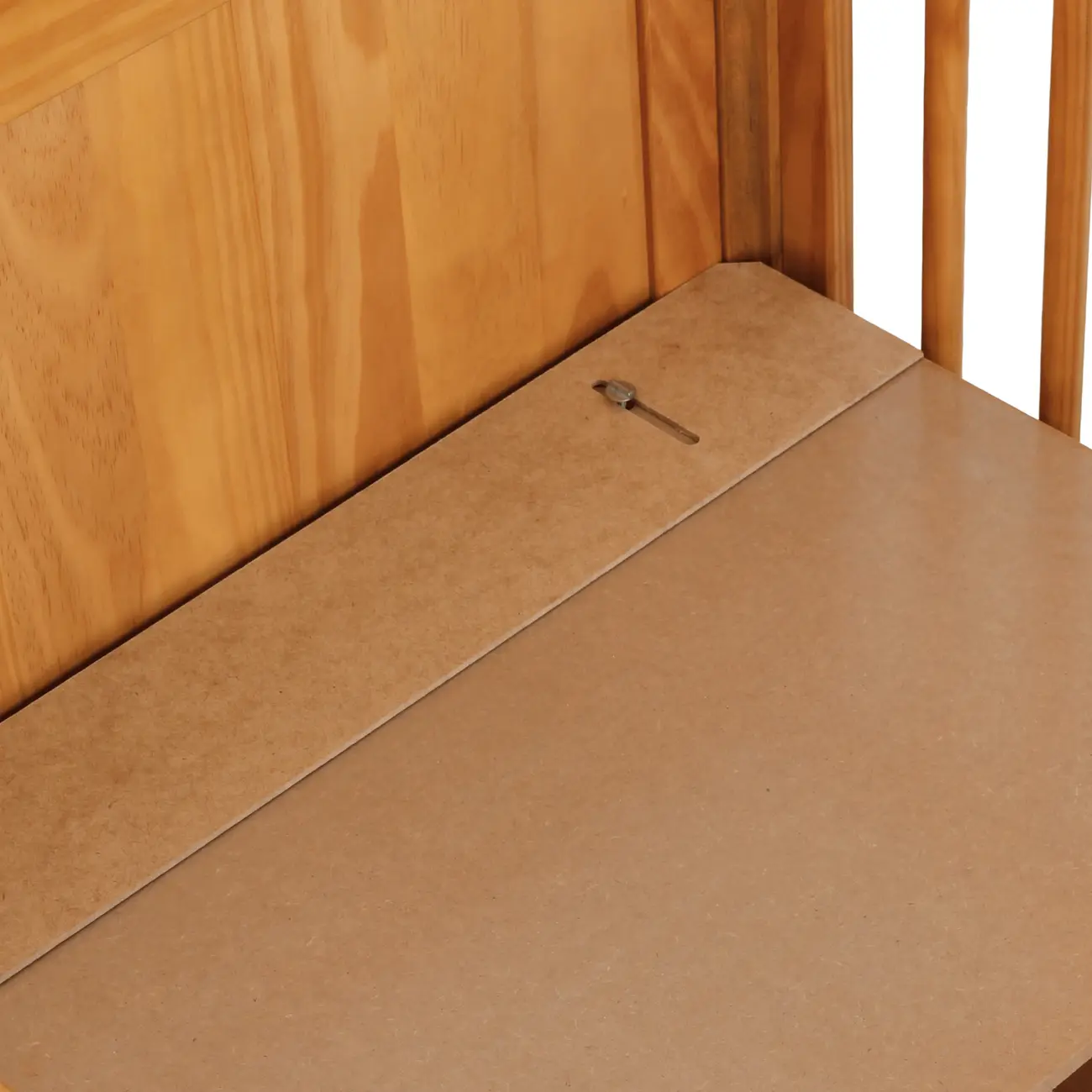 BERÇO COM PALHINHA 70 CM 2 EM 1 - BERÇO/MINICAMA PALHANDI - AMÊNDOA/NATURAL - Foto 24