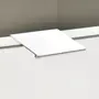 SAPATEIRA PISO/PAREDE 5 PORTAS BASCULANTES FAMILY MIRROR - BRANCO/PRATA - Foto 9