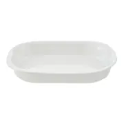 TRAVESSA REFRATÁRIA 36 CM X 27 CM FANCY - BRANCO - Foto 2