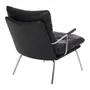 POLTRONA GOOGIE - CROMADO/PRETO - Foto 6