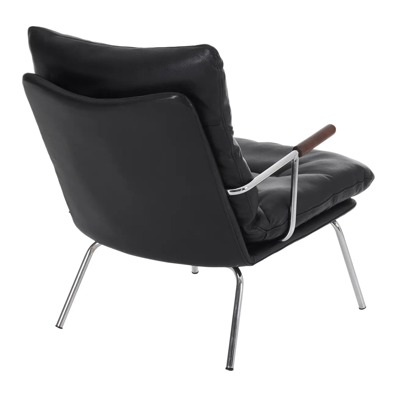 POLTRONA GOOGIE - CROMADO/PRETO - Foto 6