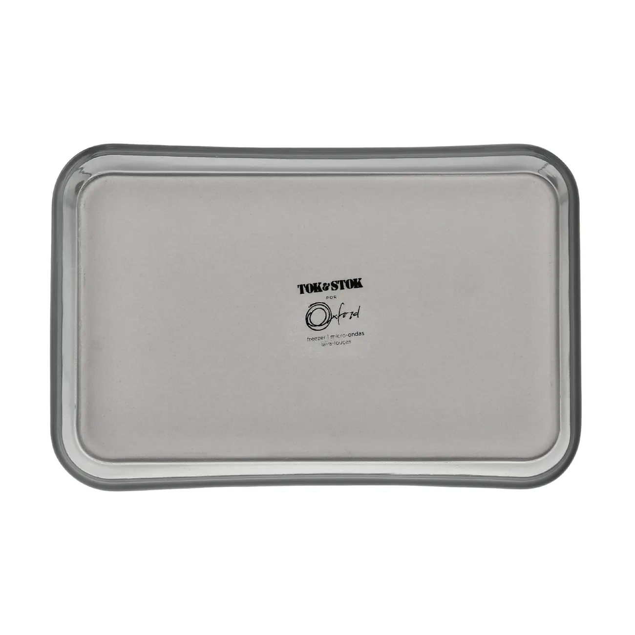 TRAVESSA REFRATÁRIA 25 CM X 17 CM THEVY - KONKRET/BRANCO - Foto 4