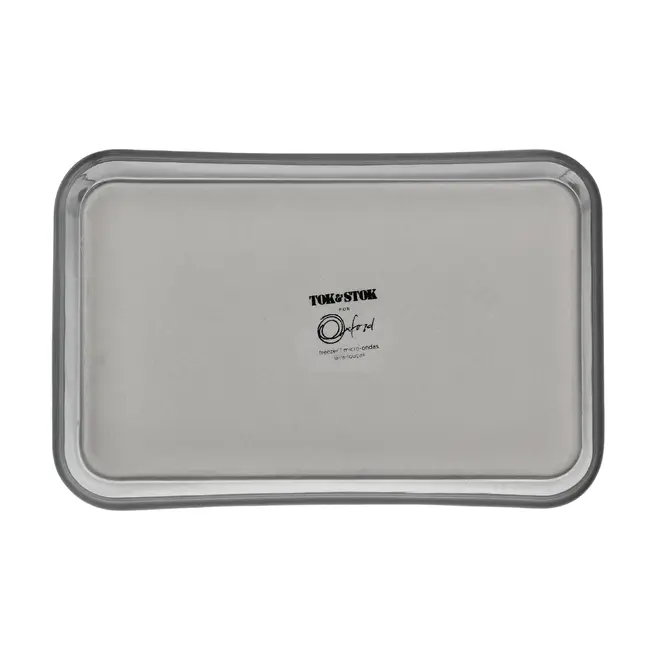 TRAVESSA REFRATÁRIA 25 CM X 17 CM THEVY - KONKRET/BRANCO - Foto 4
