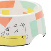 COMEDOURO PARA PET 15 CM BALOO - CORES CALEIDOCOLOR/INOX - Foto 2