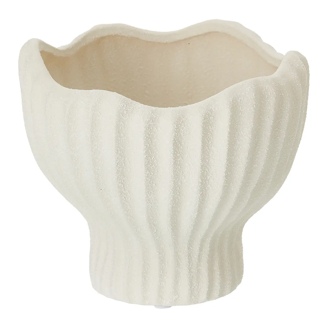 VASO 14 CM ÉVEIL - OFF WHITE - Foto 1