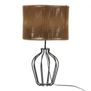 LUMINÁRIA DE MESA ANFORA C/CUP JACUMÃ - CASTANHO/MARROM - Foto 2