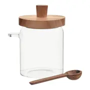 POTE HERMÉTICO 500 ML ACÁCIA GRAB - ACÁCIA/INCOLOR - Foto 2