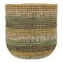 CESTO 40 CM X 40 CM X 45 CM JERI - FIBRA NATURAL/MULTICOR - Foto 1