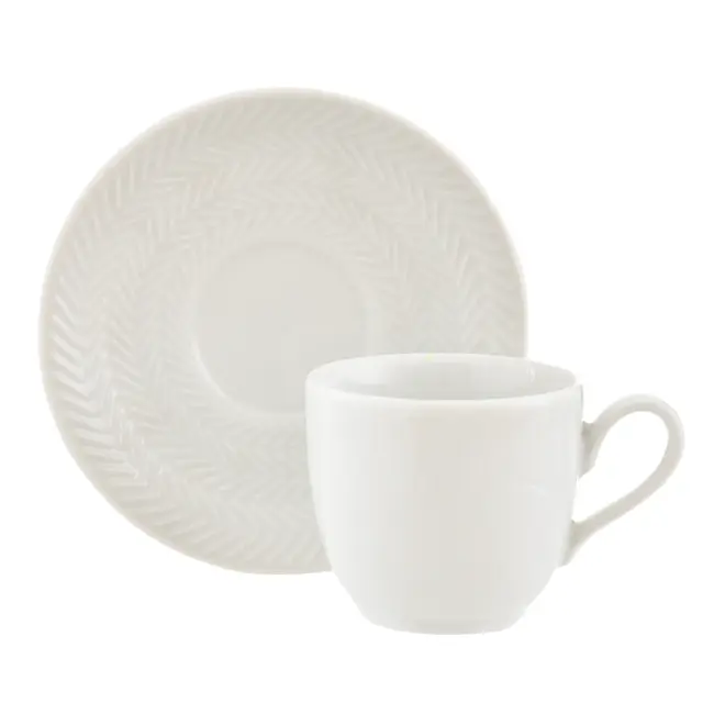 XÍCARA CAFÉ 50 ML ARROWS - BRANCO - Foto 1