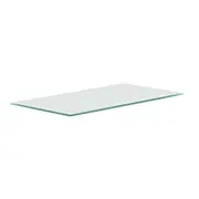 KIT COM 5 PRATELEIRAS PARA ESTANTE 4 MM X 60 CM X 30 CM THE GRID - INCOLOR - Foto 20