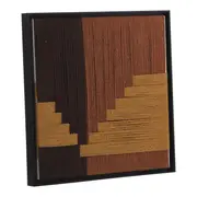 QUADRO 40 CM X 50 CM AMANTIKIR I - PRETO/MULTICOR - Foto 4