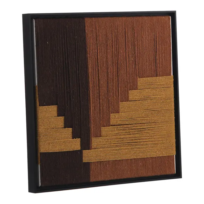 QUADRO 40 CM X 50 CM AMANTIKIR I - PRETO/MULTICOR - Foto 4