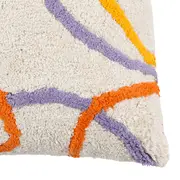 ALMOFADA 45 CM X 45 CM FLOW - FLANDRES/CORES CALEIDOCOLOR - Foto 3