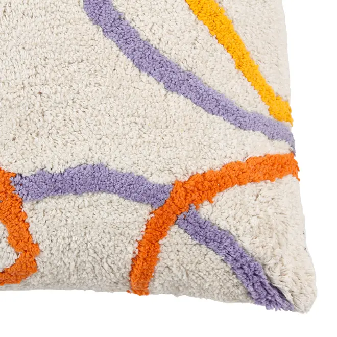 ALMOFADA 45 CM X 45 CM FLOW - FLANDRES/CORES CALEIDOCOLOR - Foto 3