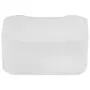 BRANCO TRANSLUCIDO - CESTO 18 CM X 15 CM X 8 CM GREAT