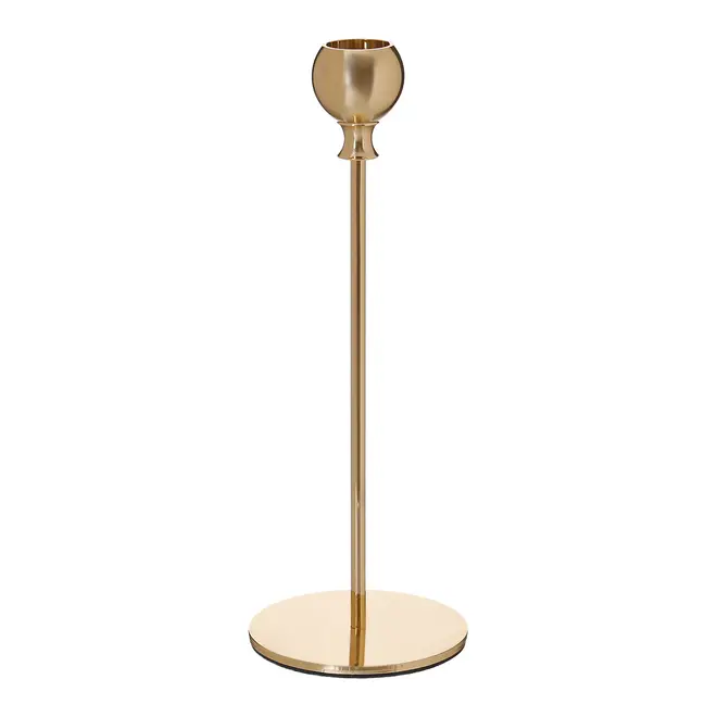 CASTIÇAL 21 CM HONOR - OURO - Foto 2