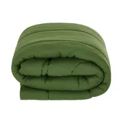 EDREDOM DUPLA-FACE CASAL/QUEEN 2,40 M X 2,50 M PAISAGISTA - MULTICOR/MUSGO - Foto 7