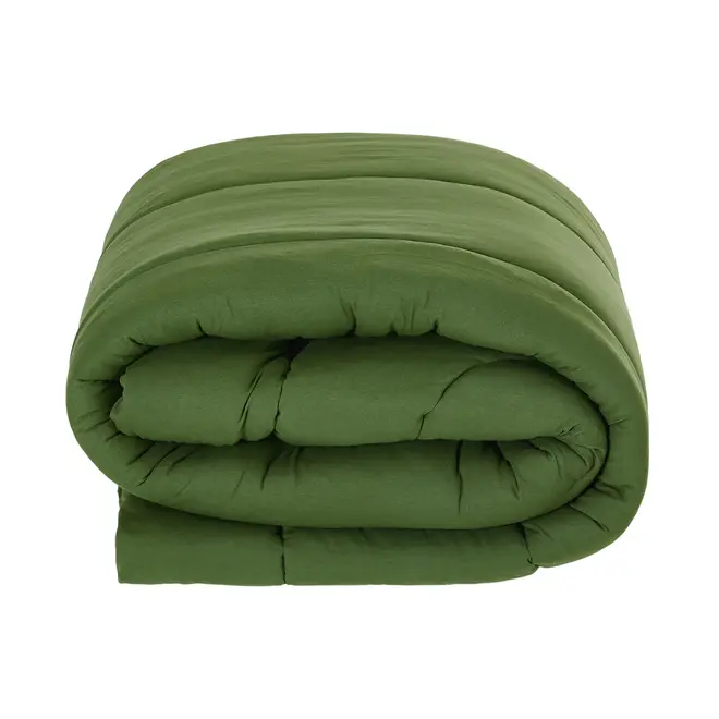 EDREDOM DUPLA-FACE CASAL/QUEEN 2,40 M X 2,50 M PAISAGISTA - MULTICOR/MUSGO - Foto 7