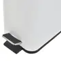 LIXEIRA COM PEDAL 5 L DURBAN - BRANCO/BRANCO - Foto 7