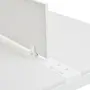 EST TRAB QUÁDRUPLA C/ DIVISÓRIA METRIC - BRANCO/GRANILITE - Foto 9