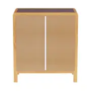 CÔMODA 4 GAVETAS 90 CM X 45 CM KANT - RUBY MOCHA/AMÊNDOA - Foto 32