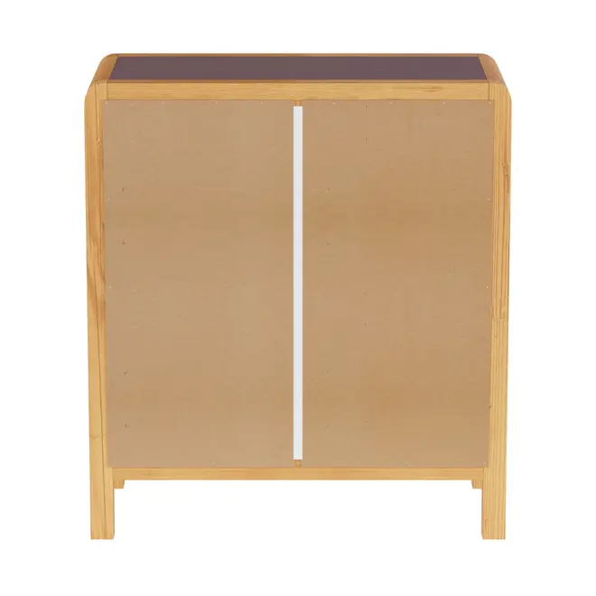 CÔMODA 4 GAVETAS 90 CM X 45 CM KANT - RUBY MOCHA/AMÊNDOA - Foto 32