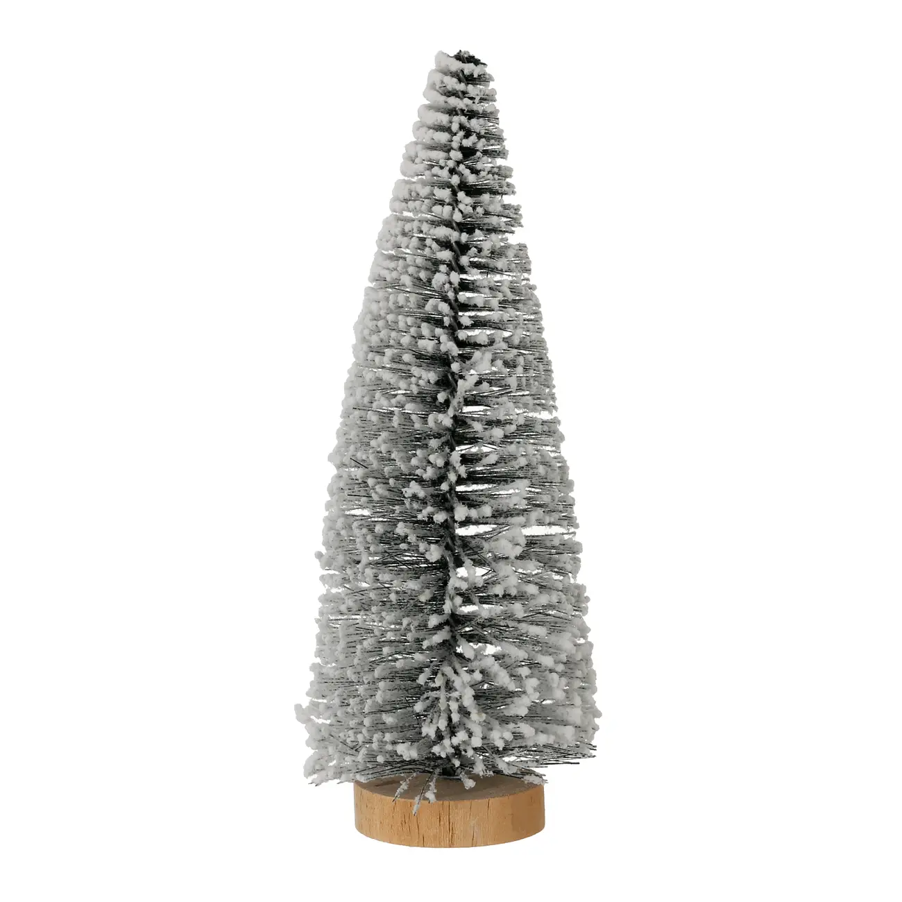 ADORNO ÁRVORE 25 CM VILAREJO NOEL - CIPESTRE/BRANCO - Foto 1