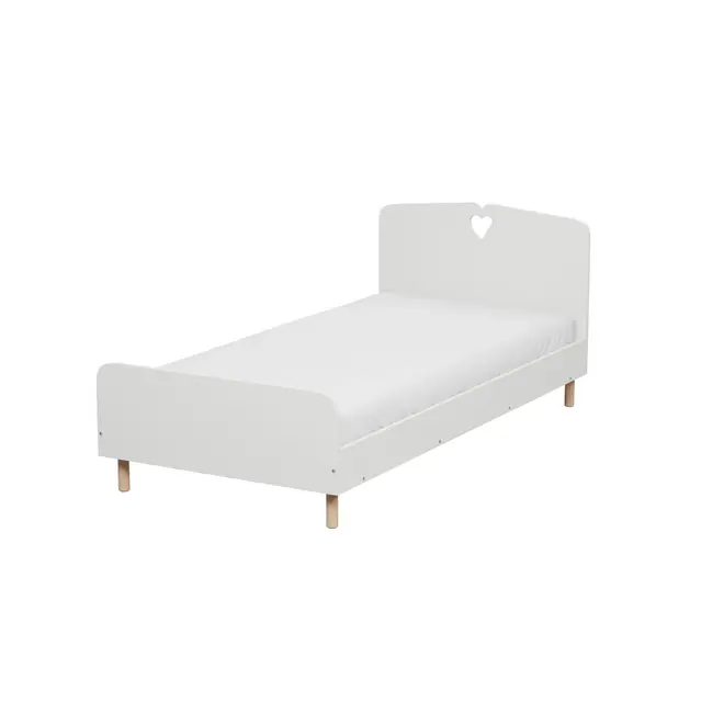 MY LITTLE LOVE CAMA SOLTEIRO 88 CM - BRANCO/NATURAL WASHED - Foto 12