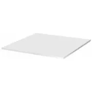 TAMPO DE MESA MADEIRA 75 CM X 75 CM METRIC - BRANCO - Foto 1