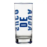COPO LONG DRINK 330 ML TUDO OU TUDO - INCOLOR/COBALTO - Foto 2