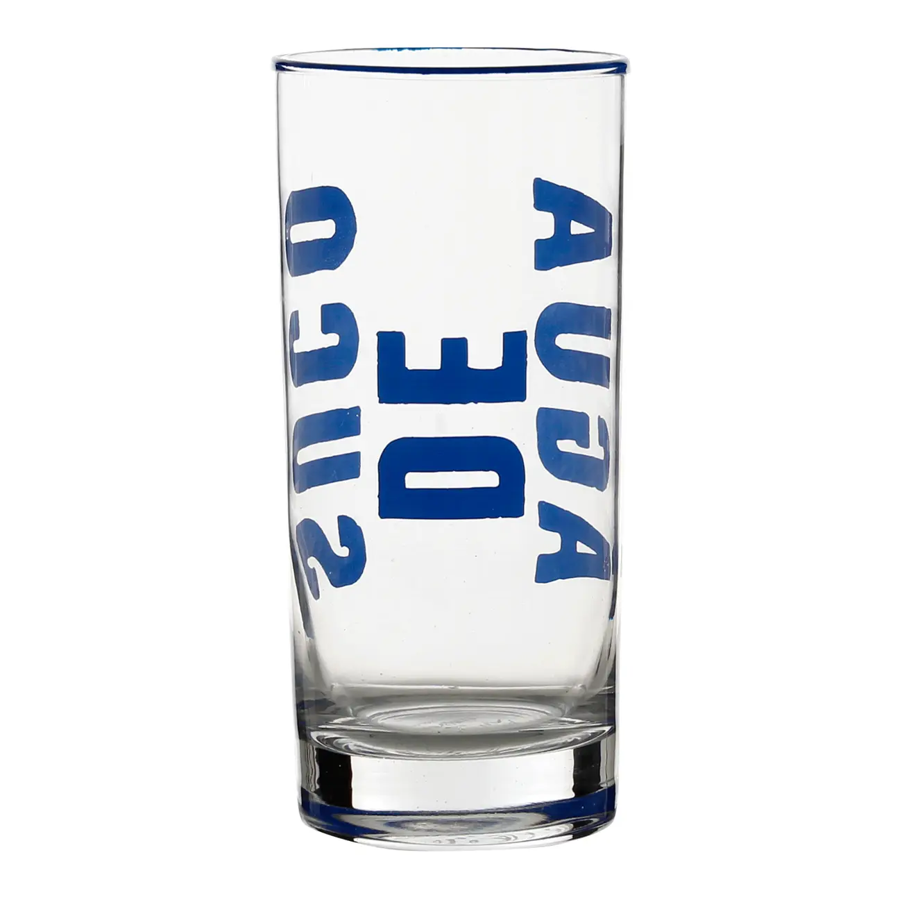 COPO LONG DRINK 330 ML TUDO OU TUDO - INCOLOR/COBALTO - Foto 2