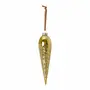 PINGENTE GOTA 18 CM CONJUNTO COM 2 PEÇAS FINE FESTIVITY - OURO - Foto 1