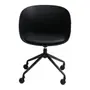 CADEIRA HOME OFFICE CONCA - PRETO/PRETO - Foto 2