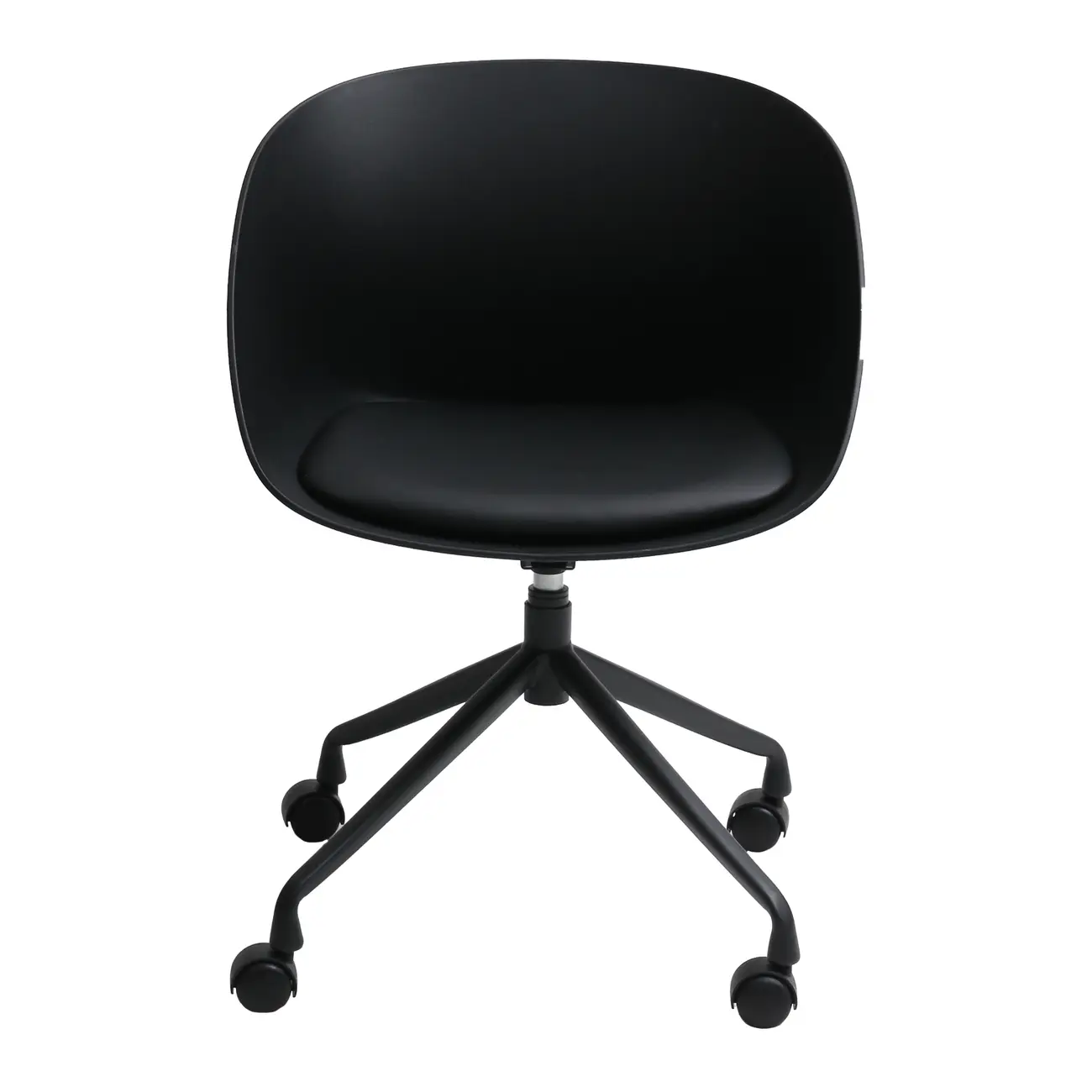 CADEIRA HOME OFFICE CONCA - PRETO/PRETO - Foto 2