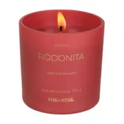 VELA PERFUMADA POTE ÂMBAR E BERGAMOTA MINERALS - RODONITA - Foto 6