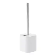 ESCOVA PARA BANHEIRO ZICHY - BRANCO/INOX - Foto 1