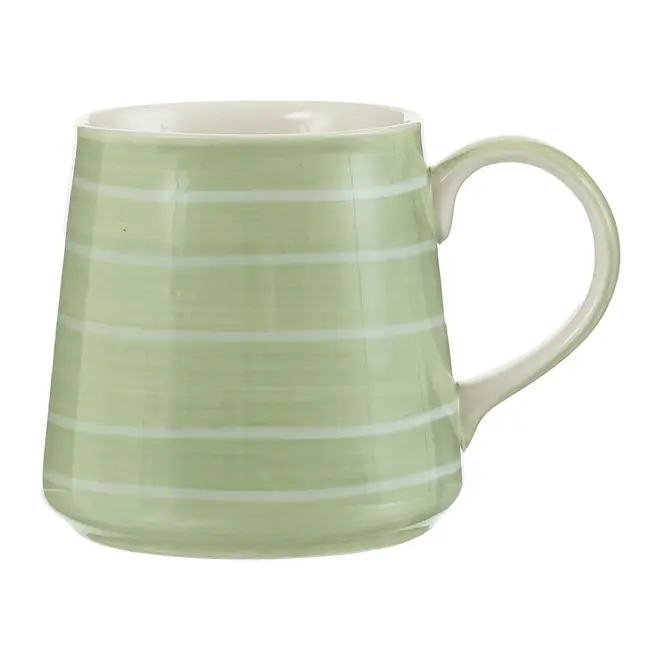 CANECA COM TAMPA 325 ML LINJER - SÁLVIA/BRANCO - Foto 6