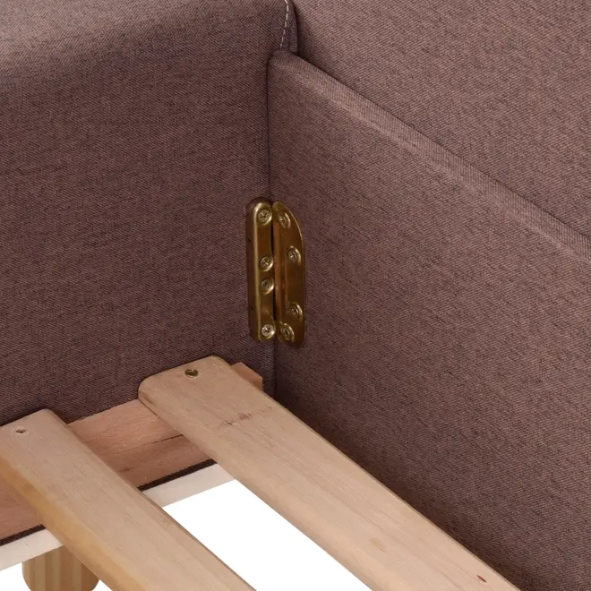 CAMA QUEEN 1,58 M FRIGGA - RUBY MOCHA - Foto 7